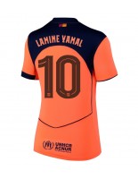 Barcelona Lamine Yamal #10 Kolmaspaita Naisten 2025-26 Lyhythihainen